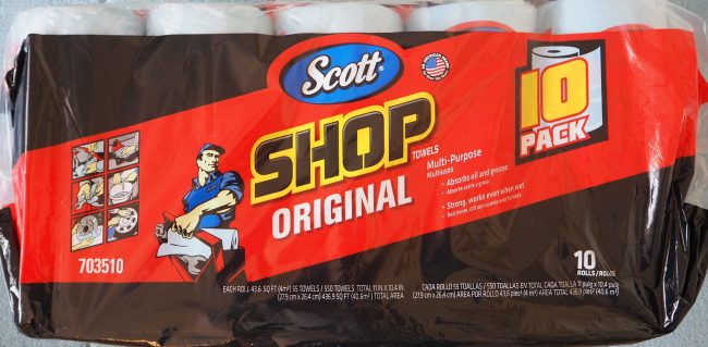 使い方公開♪コストコ「スコット ショップタオル」家じゅうのお掃除に最適！