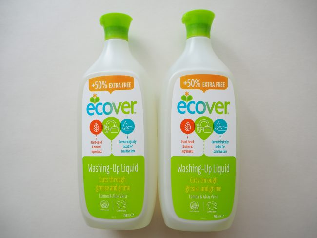 コストコ Ecoverエコベール 食器用洗剤 地球に優しい成分は肌にも優しい 洗浄力もマル 値段比較もマル
