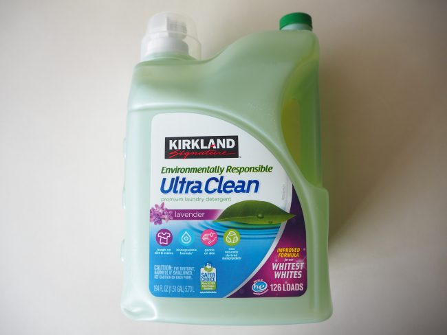 コストコ カークランド エコフレンドリー 洗濯洗剤 環境に配慮された洗剤 汚れ落ちは合格 値段比較も合格