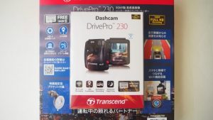 コストコ「ドライブレコーダー トランセンド DrivePro230」画質良好♪値段もお得！これで安心ドライブ！