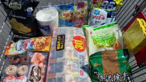 コストコお買い物日記♪ドーナツ、韓国海苔、ベトナムフォーに焼売！食品多めで購入しました。